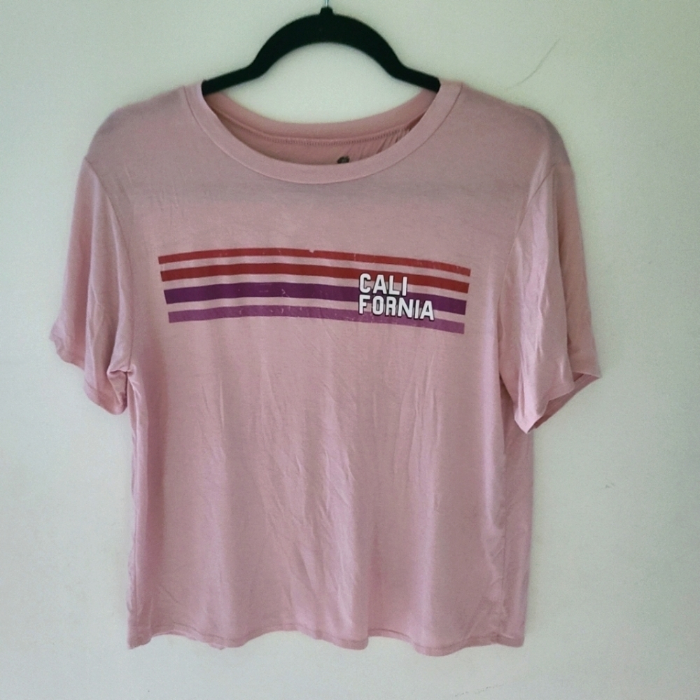 Nwd STUNNER CALOFORNIA short sleeves tulip back top